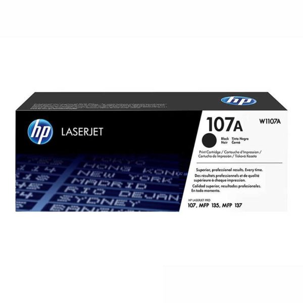 HP 107A Black Toner Cartridge
