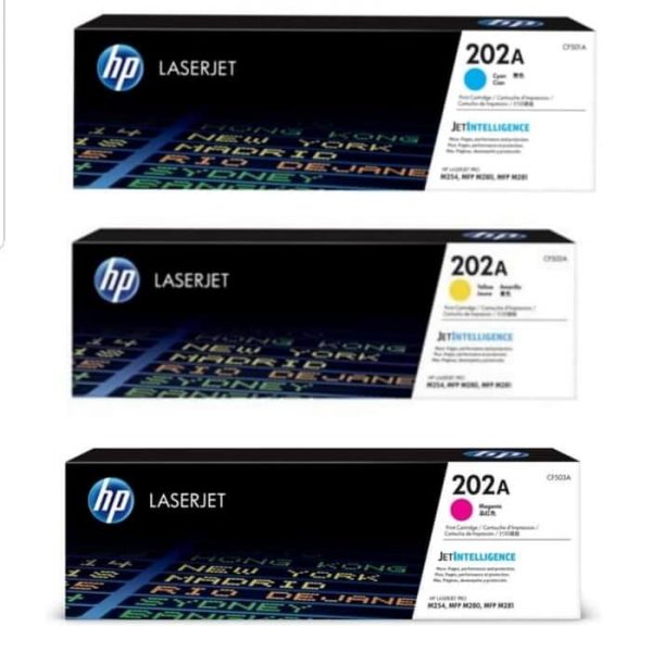HP 202A Color Toner Cartridge Per Sheet