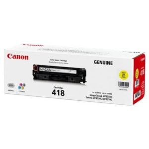 Canon 418 Yellow Toner Cartridge