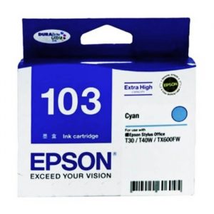 Epson 103 Cyan Ink Cartridge