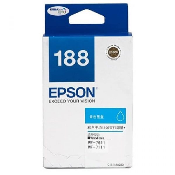 Epson 188 Cyan Ink Cartridge