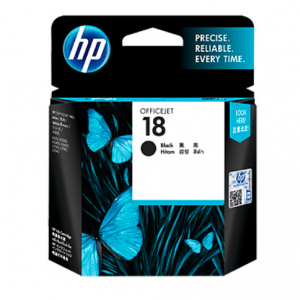 HP 18 Black Ink Cartridge