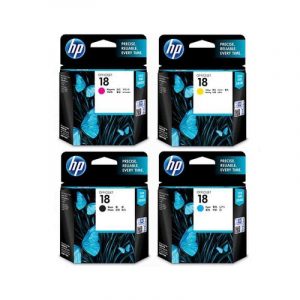 HP 18 Black Plus Color Ink Cartridge