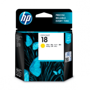 HP 18 Yellow Ink Cartridge