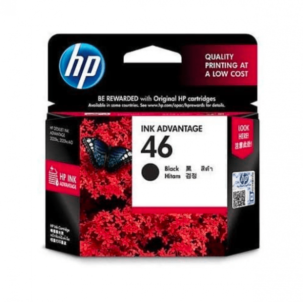 HP 46 Black Ink Cartridge