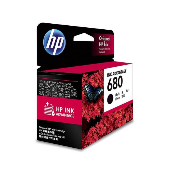 HP 680 Black Ink Cartridge ini