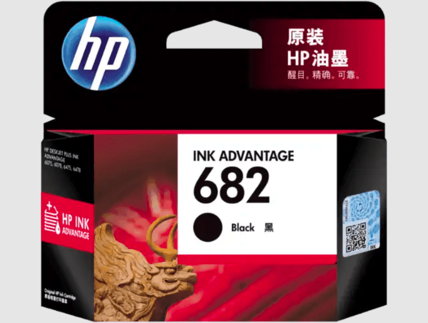 HP 682 Black Ink Cartridge
