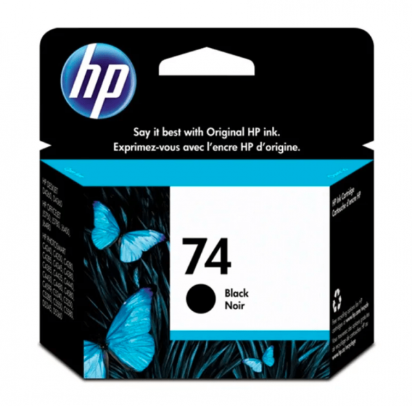 HP 74 Black Ink Cartridge