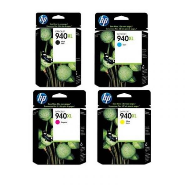 HP 940XL Black Plus Color Ink Cartridge