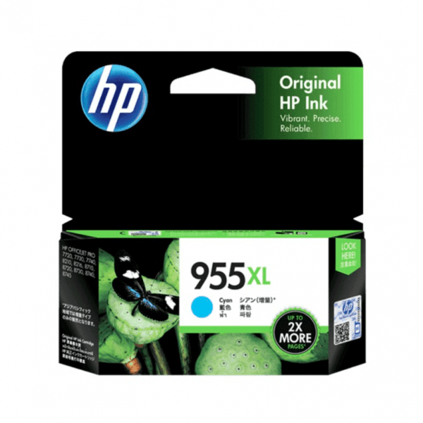 HP 955XL Cyan Ink Cartridge