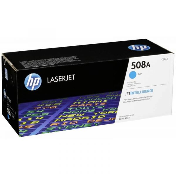 HP 508A Cyan Toner Cartridge