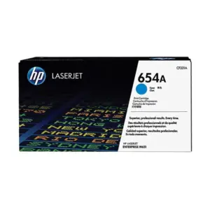 HP 654A Cyan Toner Cartridge
