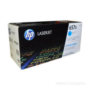 HP 657X Cyan Toner Cartridge