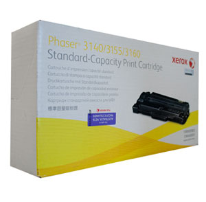 Xerox Phaser P3160n / 3155 Standar Capacity Black and White Toner Cartridge