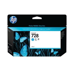 HP 728 130ml Cyan Designjet Ink Cartridge