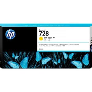HP 728 300ml Yellow Designjet Ink Cartridge
