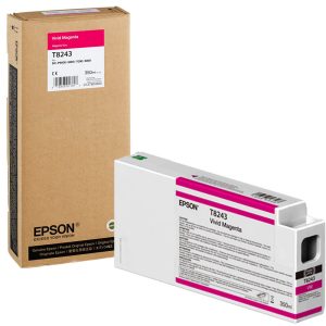 Epson T8243 350ml Vivid Magenta Ink Cartridge