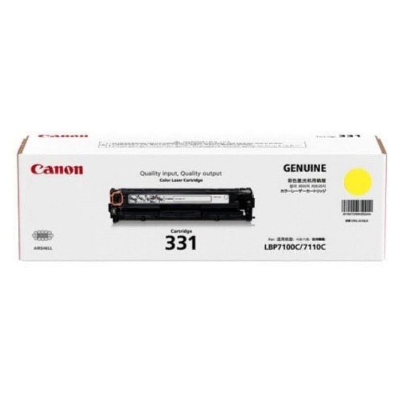 Canon CRG 331Y Yellow Toner Cartridge