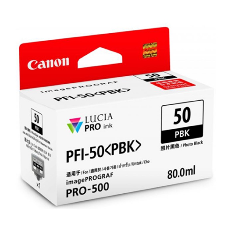 Canon PFI-50PBK Photo Black Ink Cartridge