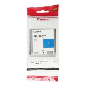 Canon PFI-8007C Cyan Ink Cartridge